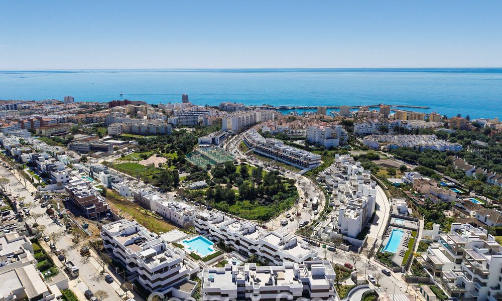 Modern luxepenthouse met royaal dakterras te koop vlakbij Estepona centrum 797645