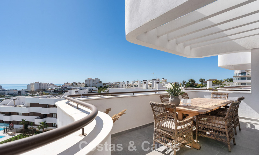 Modern luxepenthouse met royaal dakterras te koop vlakbij Estepona centrum 797664