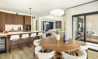 Hedendaagse Mediterrane villa te koop op loopafstand van het strand en voorzieningen van San Pedro, Marbella 797893 