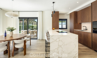 Hedendaagse Mediterrane villa te koop op loopafstand van het strand en voorzieningen van San Pedro, Marbella 797894 