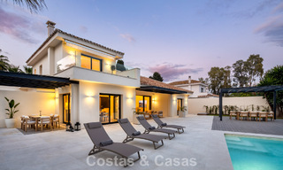 Hedendaagse Mediterrane villa te koop op loopafstand van het strand en voorzieningen van San Pedro, Marbella 797905 