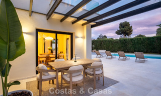 Hedendaagse Mediterrane villa te koop op loopafstand van het strand en voorzieningen van San Pedro, Marbella 797906 