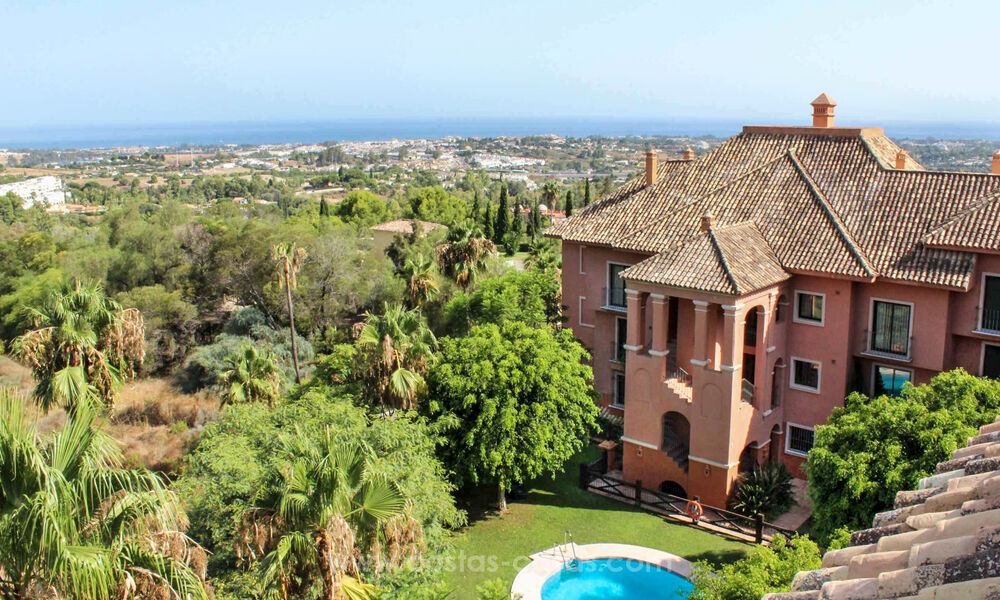 Ruim 2-slaapkamerappartement met zeezicht te koop in Marbella - Benahavis 798519