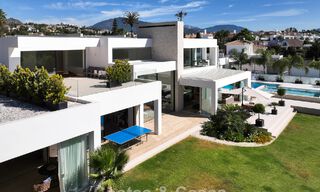 Indrukwekkende, moderne mansion met gastenverblijf te koop op de New Golden Mile tussen Marbella en Estepona 797996 
