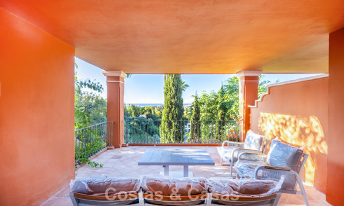 Instapklaar, ruim, luxe appartement met zeezicht te koop in Marbella - Benahavis 798167