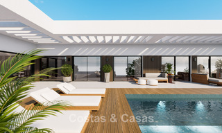 Luxueus villaproject te koop grenzend aan de golfbaan in Casares, Costa del Sol 798383 