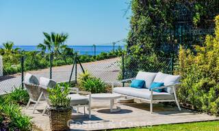 Luxe duplex appartement met grote tuin en zeezicht te koop in Marbella - Benahavis 798371 