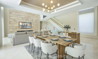 Geavanceerde designvilla te koop op een steenworp van de golfbaan, in het hart- van Nueva Andalucia, Marbella 798443 