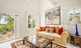 Statige luxevilla in een klassiek mediterrane bouwstijl en met prachtige siertuinen te koop in Sierra Blanca, Marbella 798470 