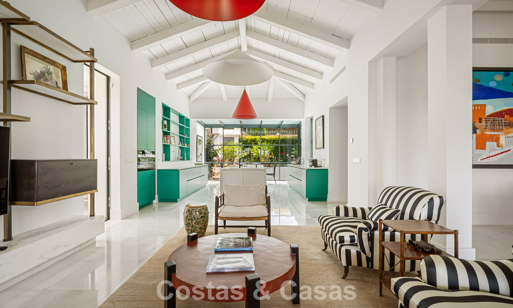 Statige luxevilla in een klassiek mediterrane bouwstijl en met prachtige siertuinen te koop in Sierra Blanca, Marbella 798491