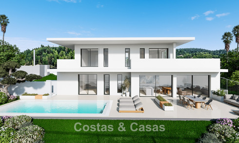 Exclusieve villa op maat te koop op loopafstand van het strand in Estepona 798527