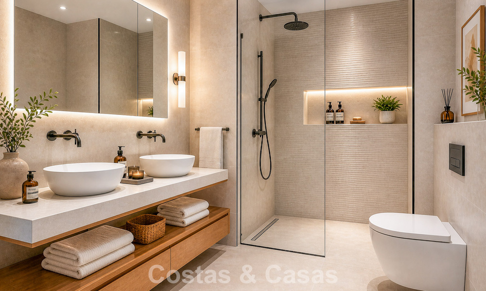 Gloednieuwe, gesofisticeerde luxevilla te koop aan de golfbaan in La Cala Golf Resort in Mijas, Costa del Sol 798584