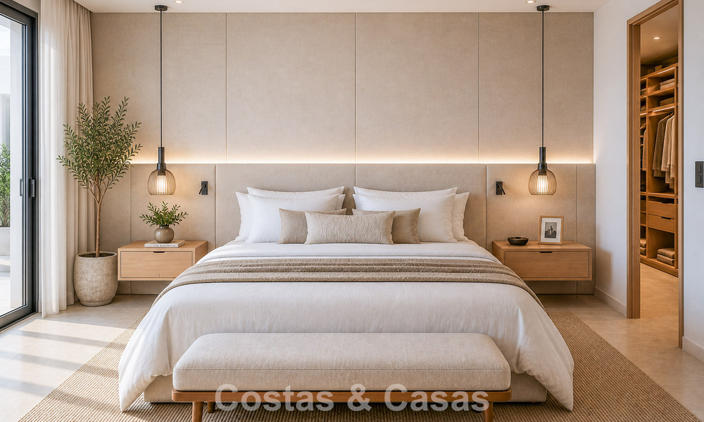 Gloednieuwe, gesofisticeerde luxevilla te koop aan de golfbaan in La Cala Golf Resort in Mijas, Costa del Sol 798585