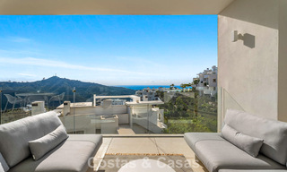 Modernistisch luxe appartement te koop met zeezicht in een boutique complex in de heuvels nabij Marbella stad 798593 