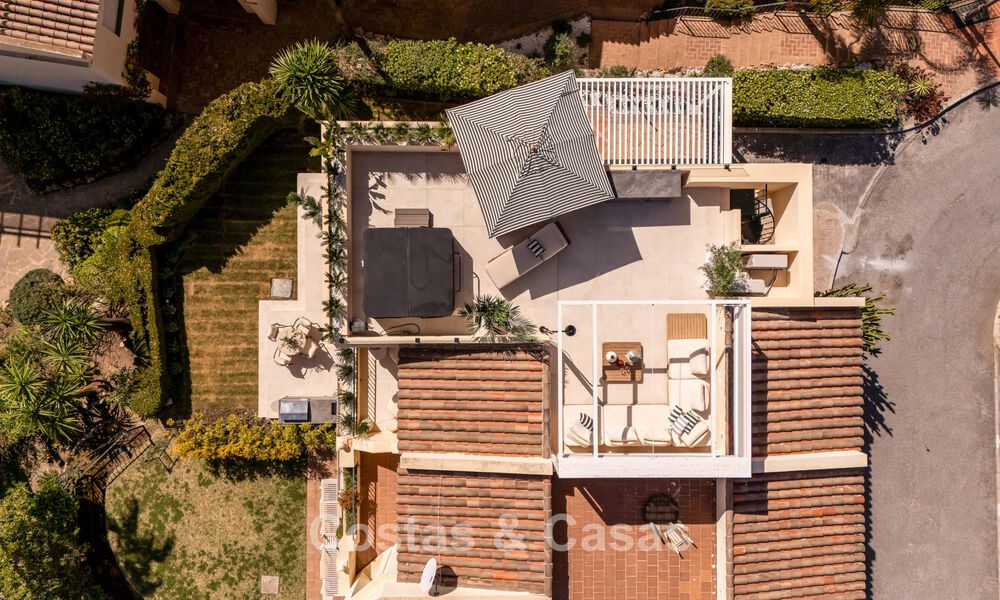 Luxe design townhouse met panoramisch zeezicht te koop in La Quinta, Marbella - Benahavis 798612
