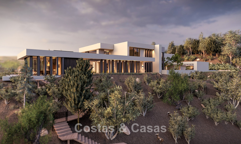Uniek perceel met project voor een designervilla te koop in het exclusieve La Zagaleta resort in Marbella - Benahavis 798653