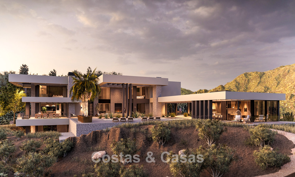 Uniek perceel met project voor een designervilla te koop in het exclusieve La Zagaleta resort in Marbella - Benahavis 798655