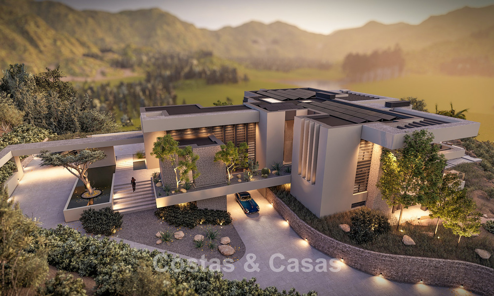 Uniek perceel met project voor een designervilla te koop in het exclusieve La Zagaleta resort in Marbella - Benahavis 798658