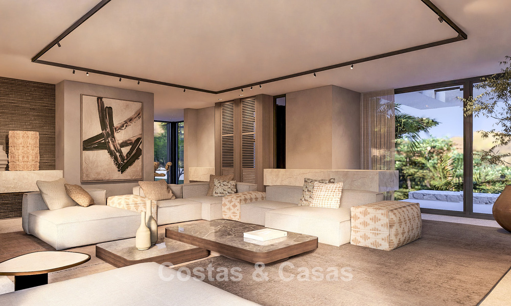 Uniek perceel met project voor een designervilla te koop in het exclusieve La Zagaleta resort in Marbella - Benahavis 798666