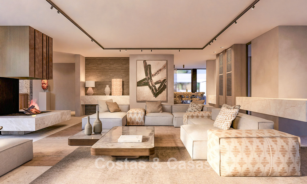 Uniek perceel met project voor een designervilla te koop in het exclusieve La Zagaleta resort in Marbella - Benahavis 798670