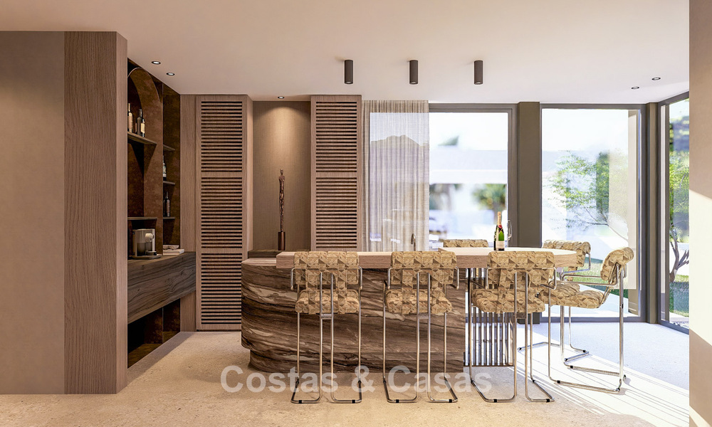 Uniek perceel met project voor een designervilla te koop in het exclusieve La Zagaleta resort in Marbella - Benahavis 798675