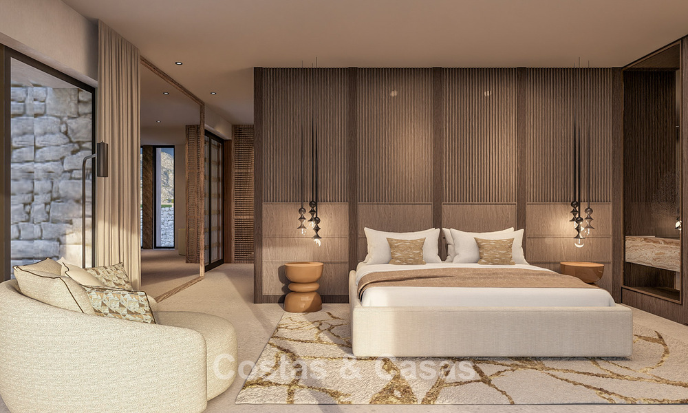 Uniek perceel met project voor een designervilla te koop in het exclusieve La Zagaleta resort in Marbella - Benahavis 798677