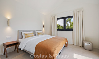 Instapklare, eigentijds-mediterrane nieuwe luxevilla te koop in een golfwijk van Marbella - Benahavis 798755 