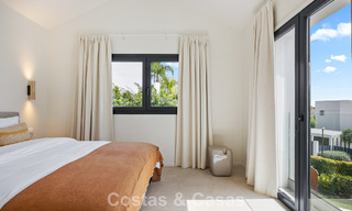 Instapklare, eigentijds-mediterrane nieuwe luxevilla te koop in een golfwijk van Marbella - Benahavis 798757 