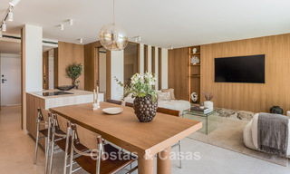 Stijlvol gemoderniseerd appartement te koop, eerstelijns Aloha Golf in Nueva Andalucia, Marbella 798779 