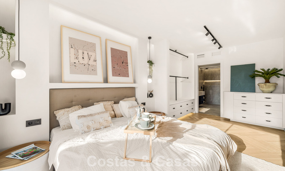 Instapklaar en eigentijds volledig gerenoveerd appartement te koop in Nueva Andalucia, Marbella 798901