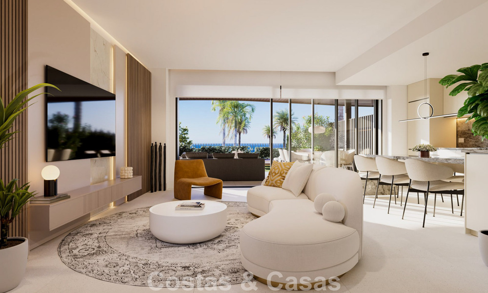Moderne, luxe nieuwbouwappartementen met adembenemend zeezicht te koop in Fuengirola, Costa del Sol 798979