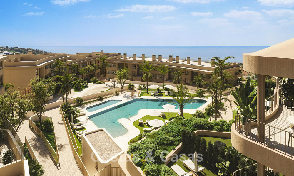 Moderne, luxe nieuwbouwappartementen met adembenemend zeezicht te koop in Fuengirola, Costa del Sol 798986