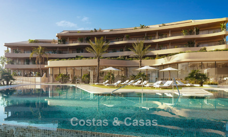Moderne, luxe nieuwbouwappartementen met adembenemend zeezicht te koop in Fuengirola, Costa del Sol 798987