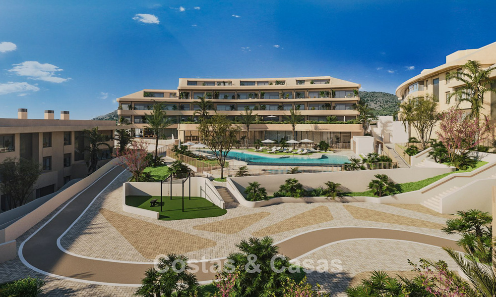 Moderne, luxe nieuwbouwappartementen met adembenemend zeezicht te koop in Fuengirola, Costa del Sol 798988
