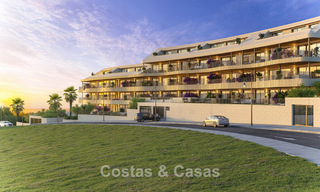 Moderne, luxe nieuwbouwappartementen met adembenemend zeezicht te koop in Fuengirola, Costa del Sol 798990 