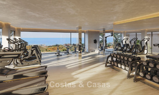 Moderne, luxe nieuwbouwappartementen met adembenemend zeezicht te koop in Fuengirola, Costa del Sol 798993 