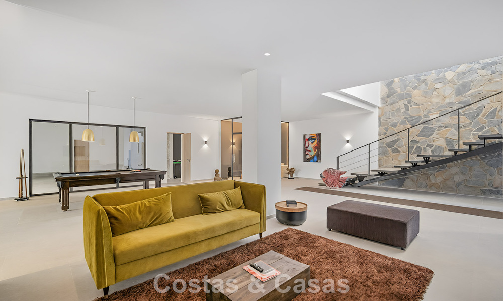 Geavanceerde luxevilla met panoramisch zeezicht te koop in de heuvels van Marbella - Benahavis 798942