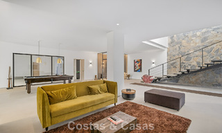 Geavanceerde luxevilla met panoramisch zeezicht te koop in de heuvels van Marbella - Benahavis 798942 