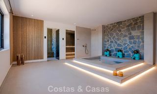 Geavanceerde luxevilla met panoramisch zeezicht te koop in de heuvels van Marbella - Benahavis 798949 