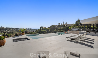 Geavanceerde luxevilla met panoramisch zeezicht te koop in de heuvels van Marbella - Benahavis 798967 