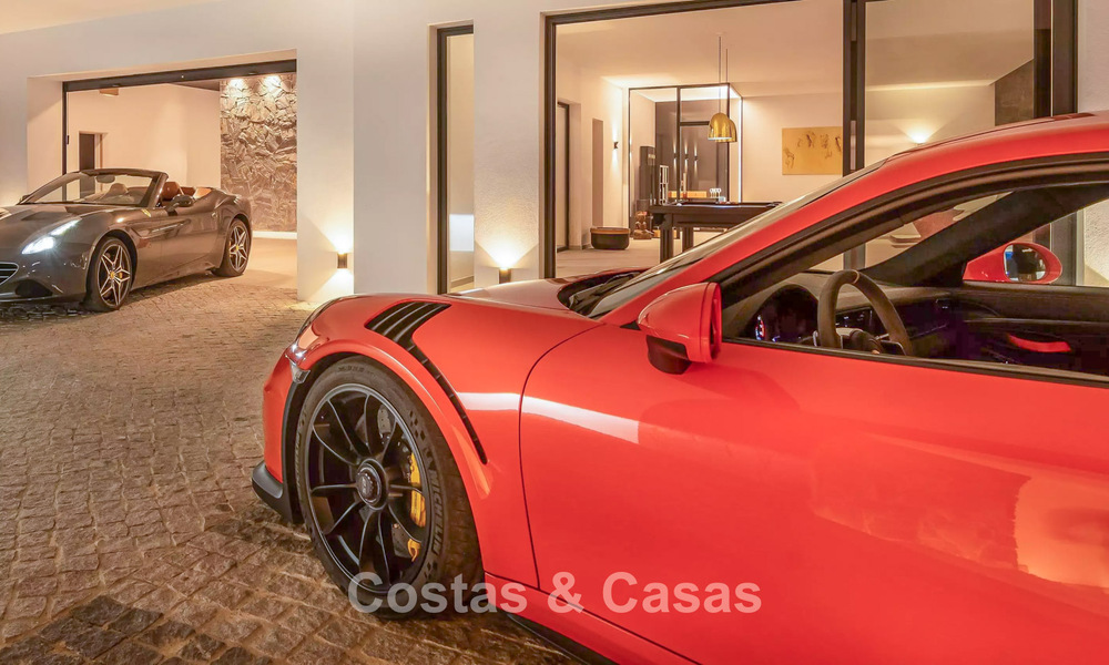 Geavanceerde luxevilla met panoramisch zeezicht te koop in de heuvels van Marbella - Benahavis 798974
