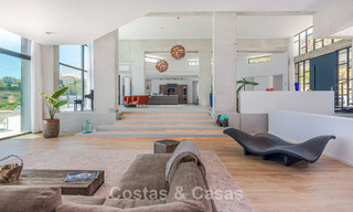 Geavanceerde luxevilla met panoramisch zeezicht te koop in de heuvels van Marbella - Benahavis 798975 