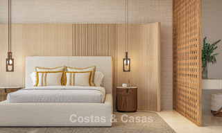 Luxe designervilla met panoramisch zeezicht te koop in een gated golfresort in Marbella - Benahavis 799031 