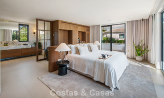 Instapklare, hedendaagse Mediterrane villa te koop grenzend aan de golfbaan van Las Brisas in Nueva Andalucia, Marbella 799107 