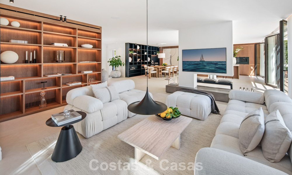 Instapklare, hedendaagse Mediterrane villa te koop grenzend aan de golfbaan van Las Brisas in Nueva Andalucia, Marbella 799141