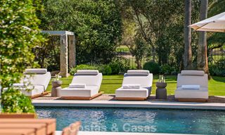 Instapklare, hedendaagse Mediterrane villa te koop grenzend aan de golfbaan van Las Brisas in Nueva Andalucia, Marbella 799167 