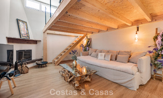 Prachtige rijwoning met panoramisch uitzicht te koop op loopafstand van talloze voorzieningen in Nueva Andalucia, Marbella 799521 