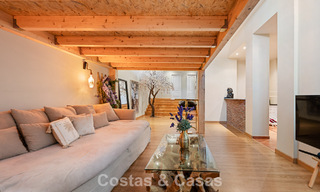 Prachtige rijwoning met panoramisch uitzicht te koop op loopafstand van talloze voorzieningen in Nueva Andalucia, Marbella 799522 