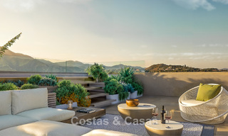 Lancering! Modernistische nieuwbouwappartementen met zeezicht te koop in het centrum van Estepona 799545 