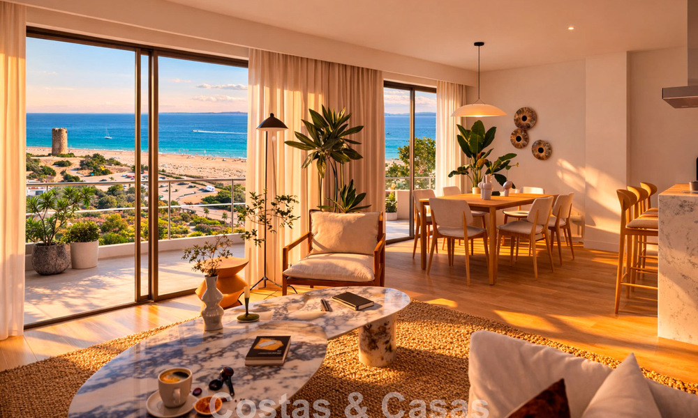 Lancering! Eerstelijnsstrand, luxe appartementen en rijwoningen met zeezicht te koop nabij Sotogrande, Costa del Sol 799729